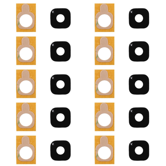 10 protectores de lente de cámara trasera con adhesivo para Galaxy J3 (2016)/J320