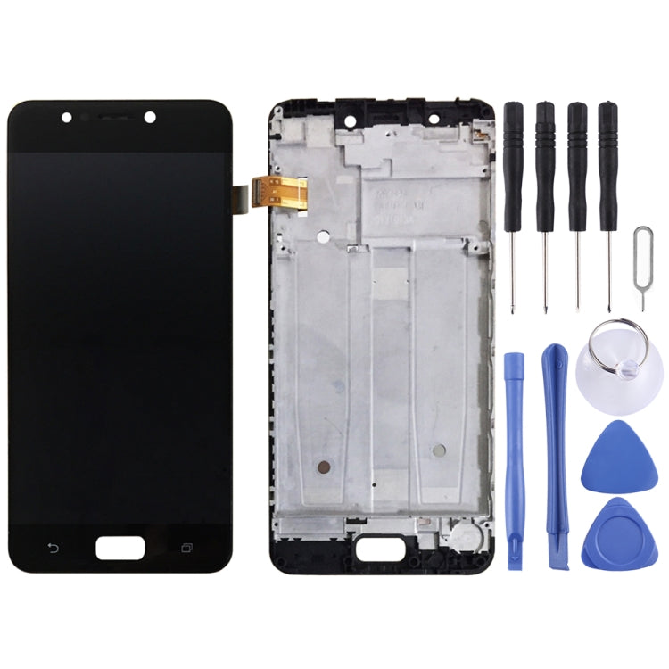 LCD Screen and Digitizer Full Assembly with Frame for Asus Zenfone 4 Max ZC520KL X00HD