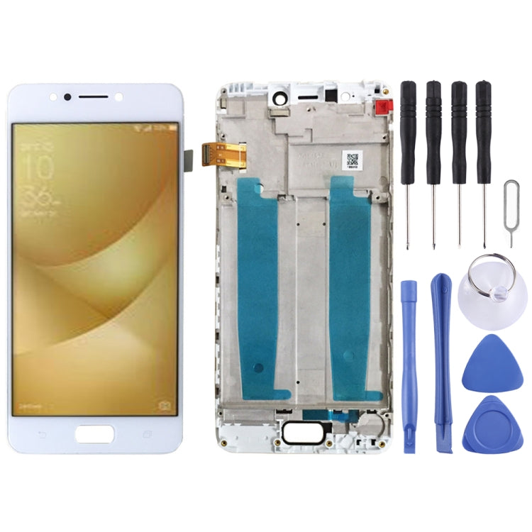 LCD Screen and Digitizer Full Assembly with Frame for Asus Zenfone 4 Max ZC520KL X00HD