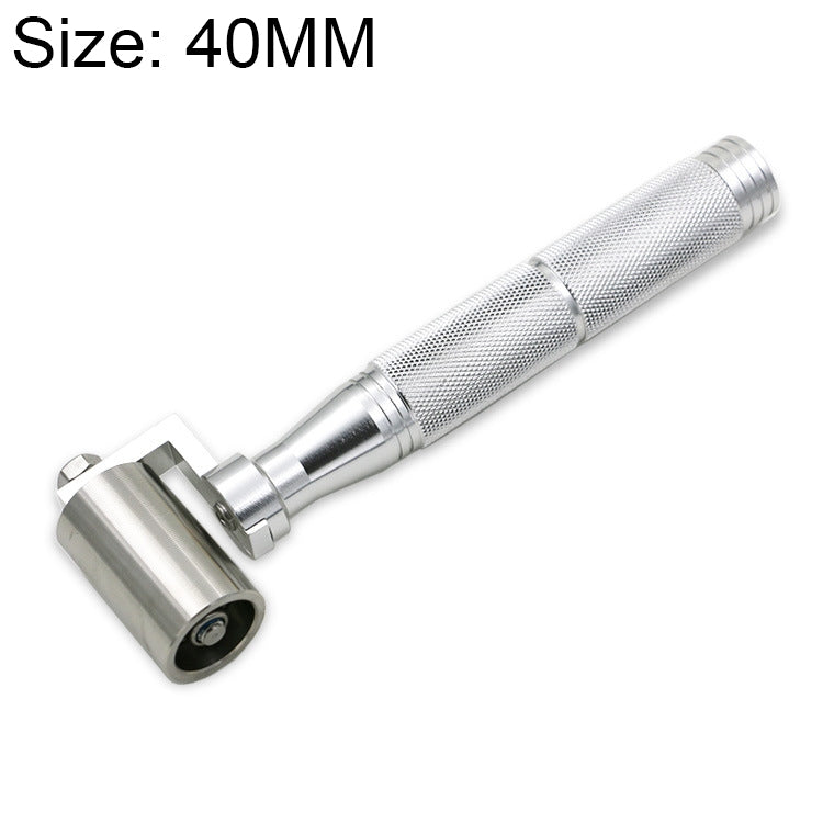 Household Wall Paper Stainless Steel Wheel Tool Seam Flat Roller with Bearing, Size: 40X24mm, Size: 40X24mm