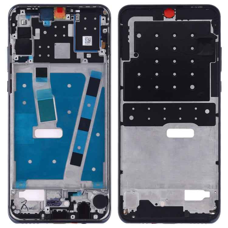 Middle Frame Bezel Plate with Side Keys for Huawei P30 Lite (24MP), For Huawei P30 Lite