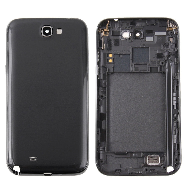 For Galaxy Note II / N7100 Middle Frame Bezel + Battery Back Cover, For Samsung Galaxy Note II / N7100 - BSPART