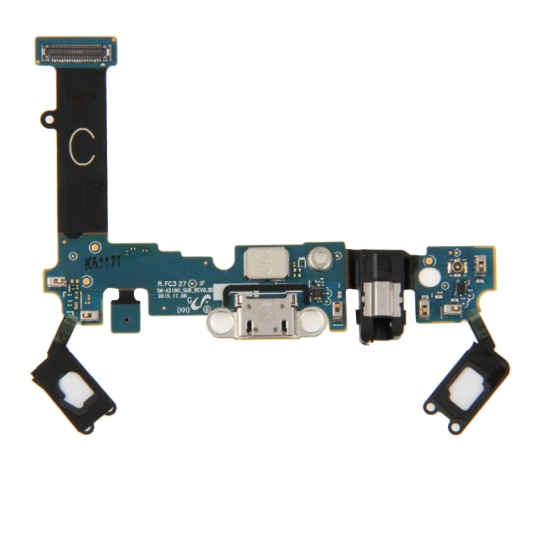 For Galaxy A5(2016) / A5100 Charging Port & Sensor & Headphone Jack Flex Cable, For Galaxy A5(2016) / A5100 - BSPART