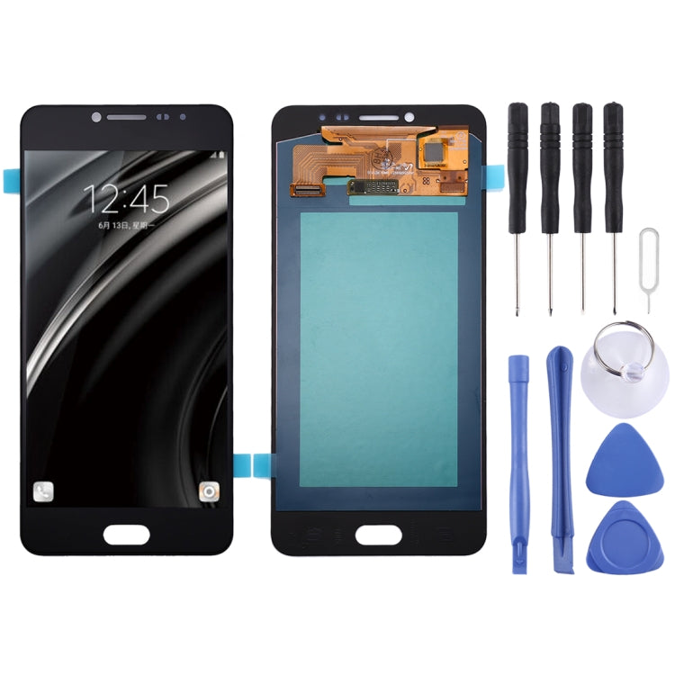 Oled Material LCD Screen and Digitizer Full Assembly for Galaxy C7, For Samsung Galaxy C7 (OLED) - BSPART