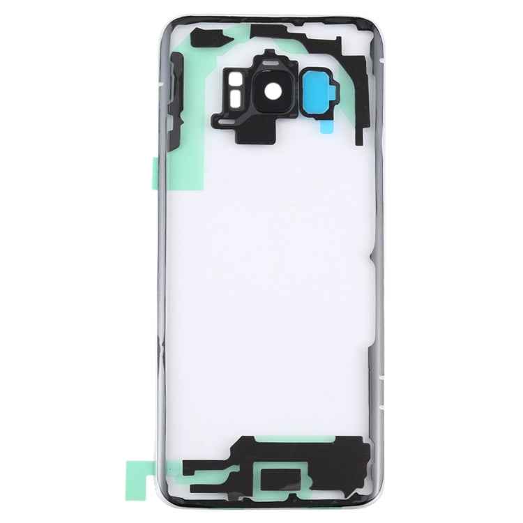 For Samsung Galaxy S8 / G950 G950F G950FD G950U G950A G950P G950T G950V G950R4 G950W G9500 Transparent Battery Back Cover with Camera Lens Cover , For Galaxy S8