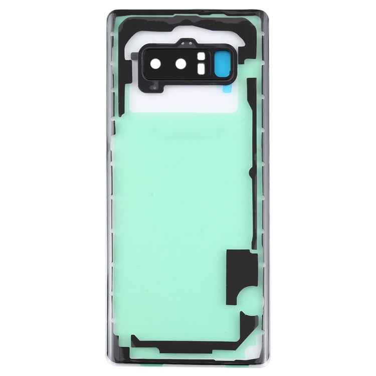 For Samsung Galaxy Note 8 / N950F N950FD N950U N950W N9500 N950N Transparent Battery Back Cover with Camera Lens Cover , For Galaxy Note 8