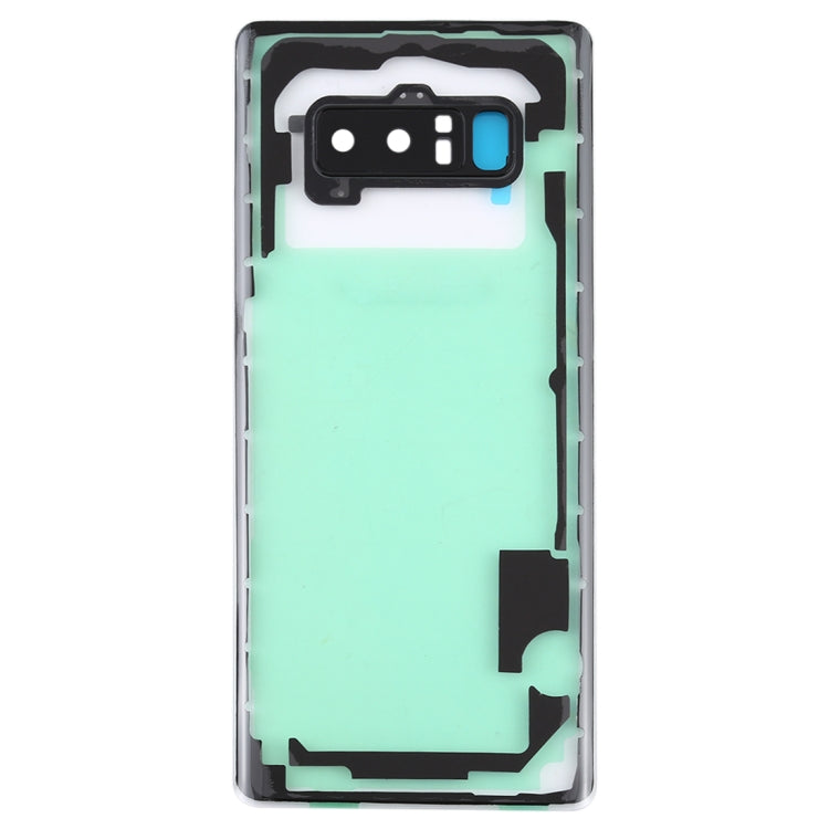 For Samsung Galaxy Note 8 / N950F N950FD N950U N950W N9500 N950N Transparent Battery Back Cover with Camera Lens Cover , For Galaxy Note 8