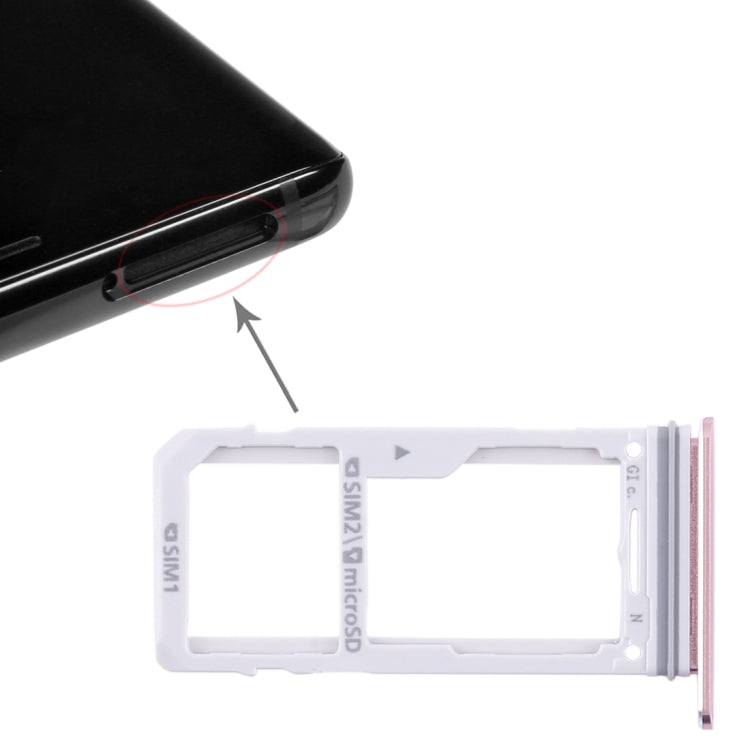 For Galaxy Note 8 2 SIM Card Tray / Micro SD Card Tray, For Galaxy Note 8, For Samsung Galaxy Note 8 (Double)