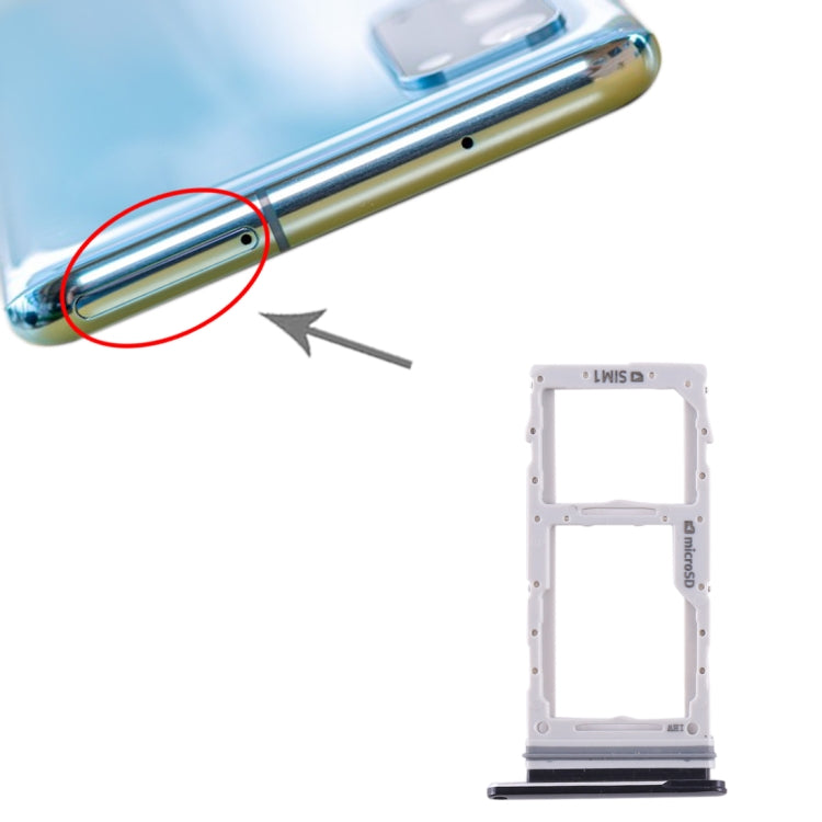 For Samsung Galaxy S20 SIM Card Tray + SIM Card Tray / Micro SD Card Tray, For Samsung Galaxy S20(Dual), For Samsung Galaxy S20(Double) - BSPART