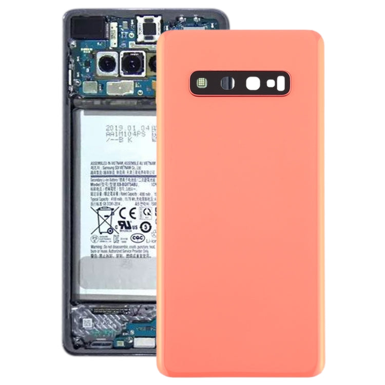 For Galaxy S10+ Battery Back Cover with Camera Lens Frame, For Samsung Galaxy S10+(Lens), For Samsung Galaxy S10+(with Lens), For Samsung Galaxy S10+, For Galaxy S10+(with Lens)