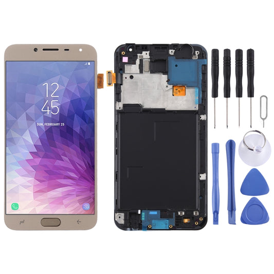 Écran LCD TFT et numériseur complet avec cadre pour Galaxy J4 J400F/DS, pour Galaxy J4 (matériau TFT), pour Galaxy J4 avec cadre, TFT