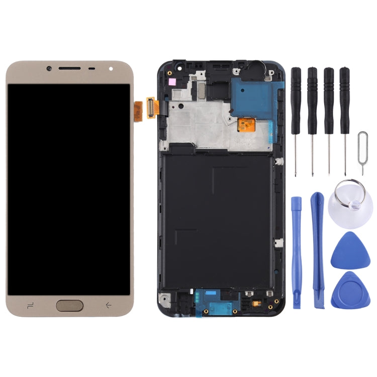 TFT Material LCD Screen and Digitizer Full Assembly with Frame for Galaxy J4 J400F/DS, For Galaxy J4 with Frame,TFT