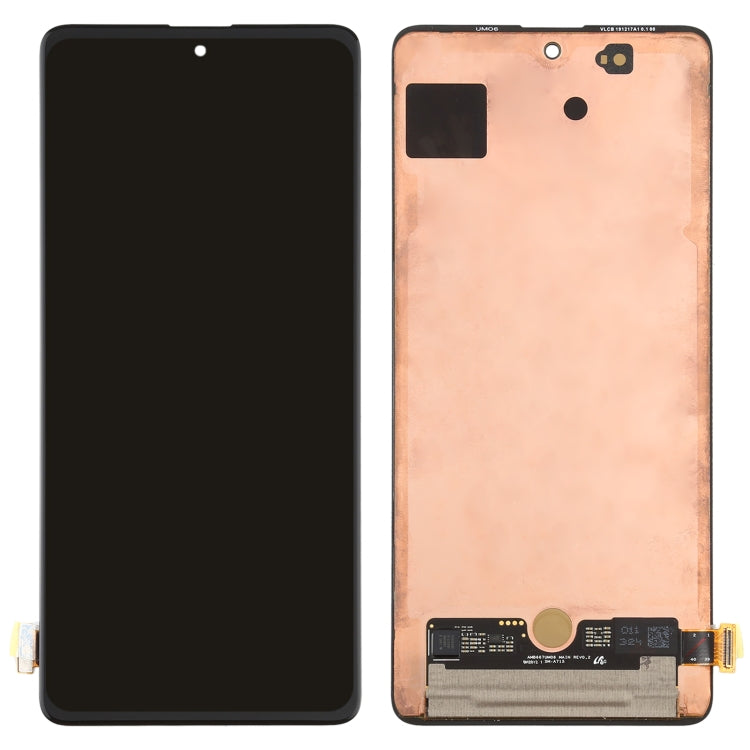 Original Super AMOLED Material LCD Screen and Digitizer Full Assembly for Galaxy A71 4G - BSPART