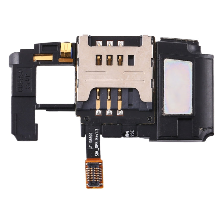 For Samsung S8500 SIM Card Holder Socket + Speaker Ringer Buzzer, For Samsung S8500(SIM Card)