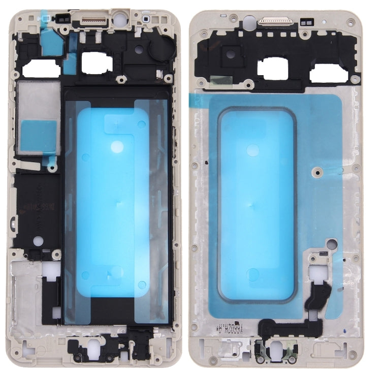 For Galaxy C5 / C5000 Front Housing LCD Frame Bezel Plate , For Samsung Galaxy C5 / C5000 - BSPART