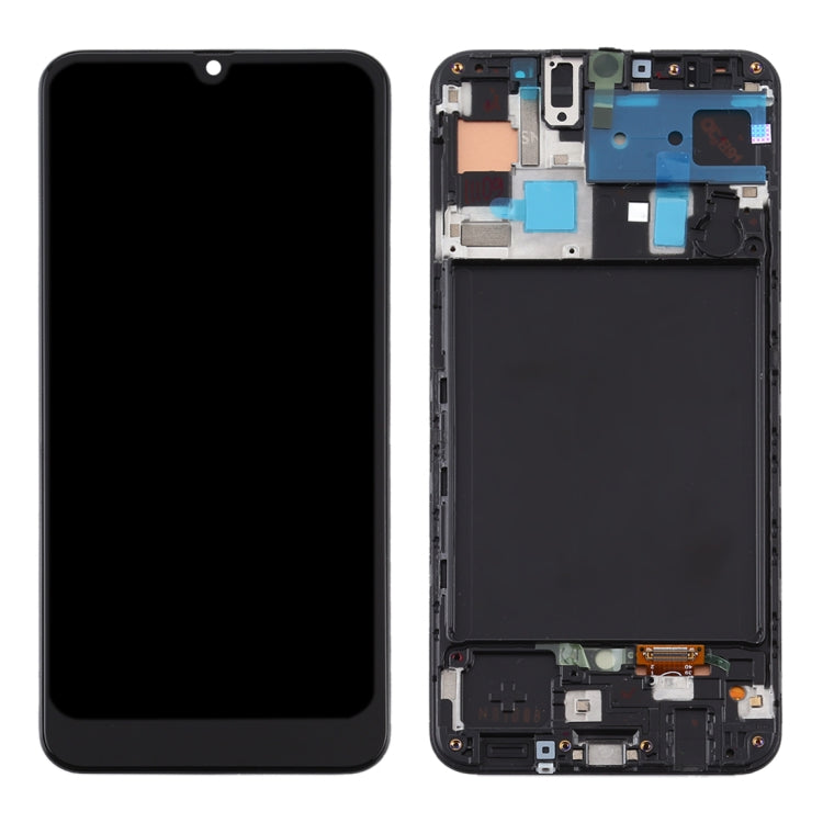 TFT Material LCD Screen and Digitizer Full Assembly With Frame for Samsung Galaxy A50 (Not Supporting Fingerprint Identification)