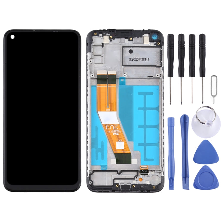 LCD Screen and Digitizer Full Assembly With Frame for Samsung Galaxy A11, For Samsung Galaxy A11 - BSPART