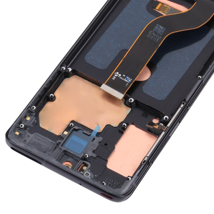 Pantalla LCD y digitalizador originales (ensamblaje completo con marco) para Samsung Galaxy S20+ 5G SM-G986B/G985, Samsung Galaxy S20+ 5G, Samsung Galaxy S20+ 5G (azul oscuro), Samsung Galaxy S20+ (original)