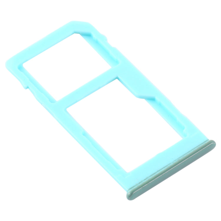 For Samsung Galaxy M40 SM-M405 SIM Card Tray + SIM Card Tray / Micro SD Card Tray, For Samsung Galaxy M40 (dual card) (Baby Blue), For Samsung Galaxy M40 (dual card)