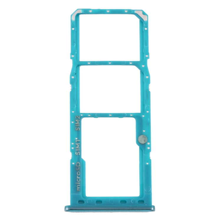 For Samsung Galaxy A50s SM-A507 SIM Card Tray + SIM Card Tray + Micro SD Card Tray