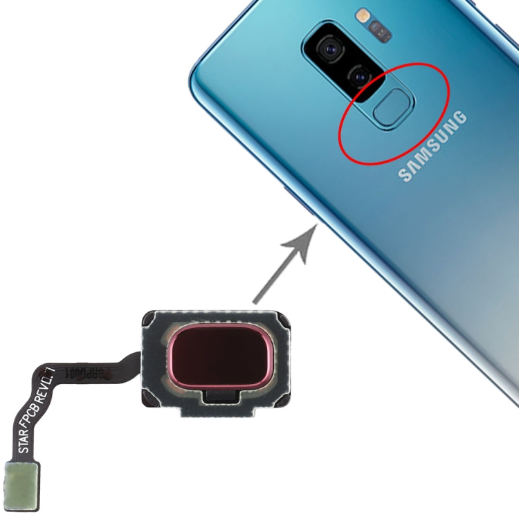 Cable flexible del sensor de huellas dactilares para Galaxy S9/S9+, para Samsung Galaxy S9/S9+, para Galaxy S9/S9+, para Galaxy S9/S9+ gris, para Galaxy S9
