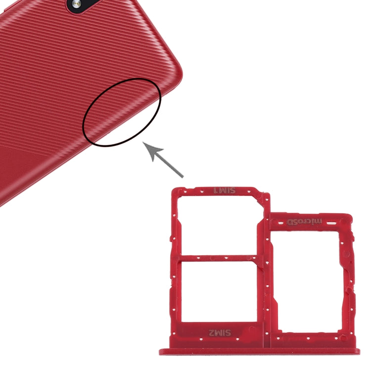 Pour Samsung Galaxy A01 Core SM-A013, tiroir pour carte SIM + tiroir pour carte Micro SD, pour Samsung Galaxy A01 Core (double carte)