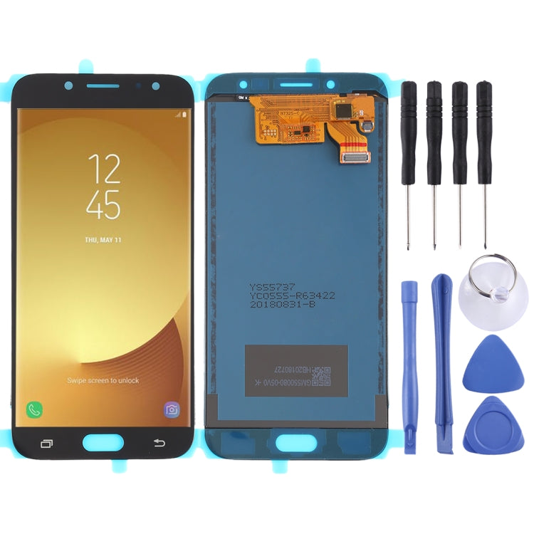 LCD Screen and Digitizer Full Assembly (TFT Material ) for Galaxy J7 (2017), J730F/DS, J730FM/DS, For Samsung Galaxy J7 (2017) TFT, For Galaxy J7 (2017) TFT, For Galaxy J7 (2017)TFT