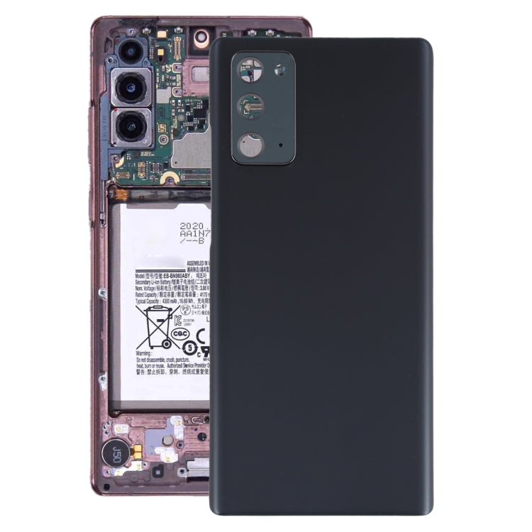 For Samsung Galaxy Note20 Battery Back Cover with Camera Lens Frame, For Samsung Galaxy Note20(with Camera Cover)