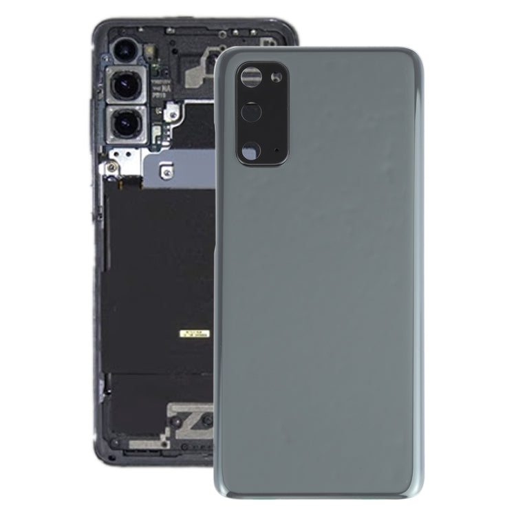 For Samsung Galaxy S20 Battery Back Cover with Camera Lens Frame, For Samsung Galaxy S20(with Camera Cover)