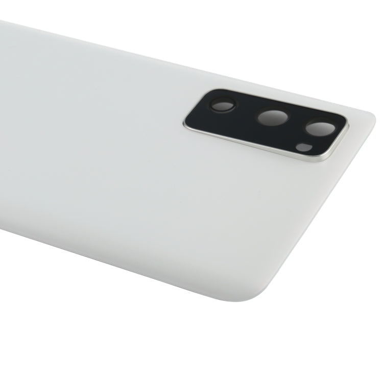 For Samsung Galaxy S20 FE Battery Back Cover with Camera Lens Frame, For Samsung Galaxy S20 FE(with Camera Cover)
