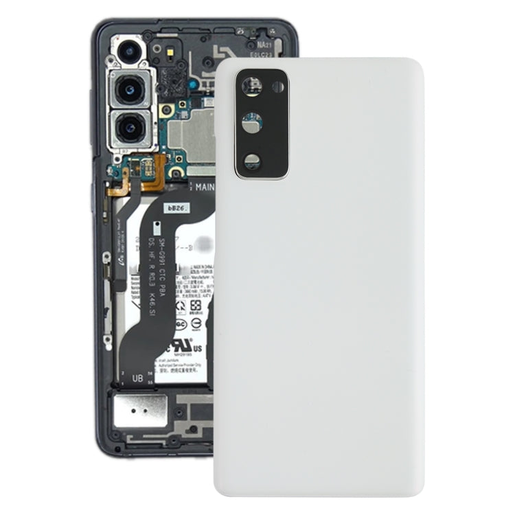 For Samsung Galaxy S20 FE Battery Back Cover with Camera Lens Cover , For Samsung Galaxy S20 FE(with Camera Cover)