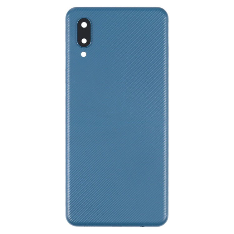 For Samsung Galaxy A02 Battery Back Cover with Camera Lens Frame, For Samsung Galaxy A02, For Samsung Galaxy A02(With Camera Lens)