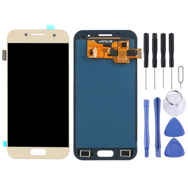 Pantalla LCD y digitalizador completo (material TFT) para Galaxy A3 (2017), A320FL, A320F, A320F/DS, A320Y/DS, A320Y, para Galaxy A3 (2017) TFT, para Samsung Galaxy A3 (2017) TFT