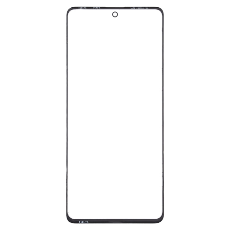 For Samsung Galaxy A71 10pcs Front Screen Outer Glass Lens