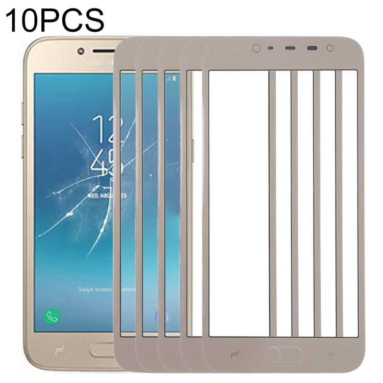 For Samsung Galaxy J2 Pro (2018), J250F/DS 10pcs Front Screen Outer Glass Lens , For Samsung Galaxy J2 Pro (2018)