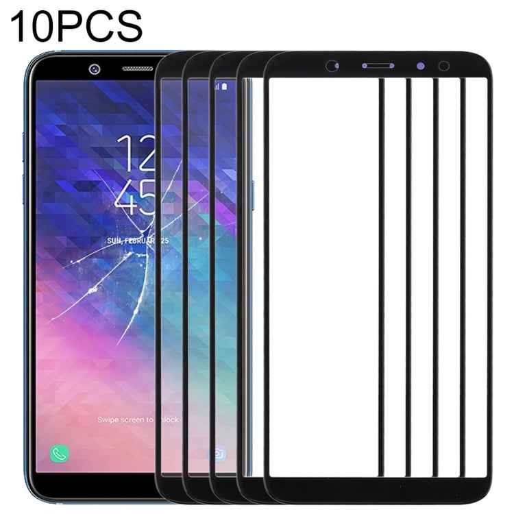 For Samsung Galaxy A6 (2018)  10pcs Front Screen Outer Glass Lens, For Samsung Galaxy A6 (2018) - BSPART