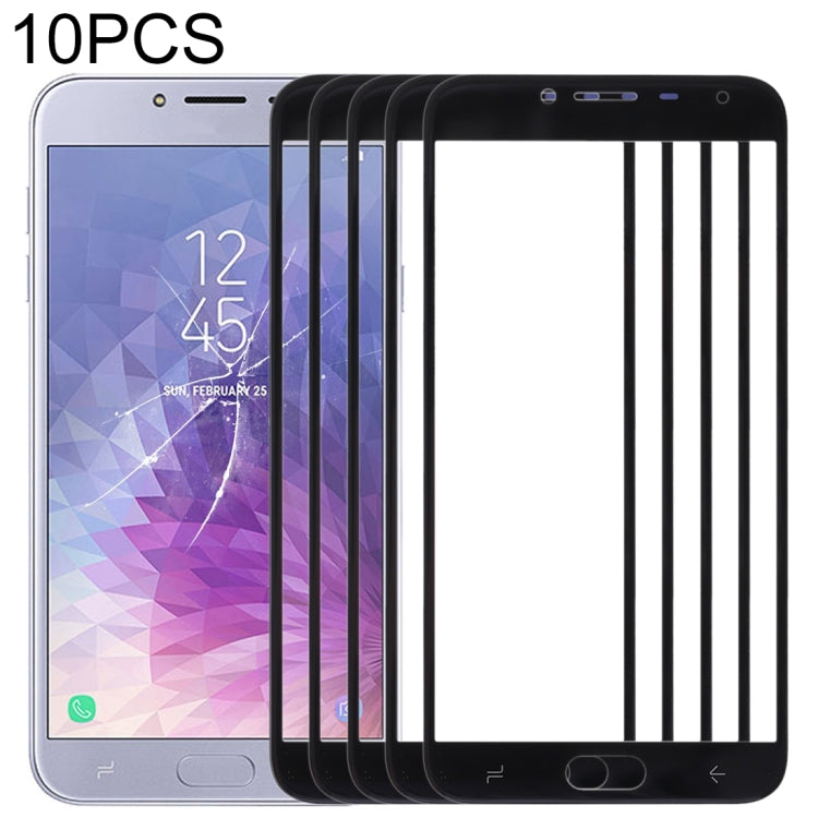 For Samsung Galaxy J4 (2018) 10pcs Front Screen Outer Glass Lens , For Samsung Galaxy J4 2018 (10pcs), For Samsung Galaxy J4 (2018)