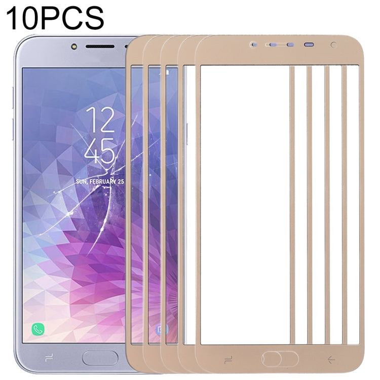 For Samsung Galaxy J4 (2018) 10pcs Front Screen Outer Glass Lens , For Samsung Galaxy J4 2018 (10pcs), For Samsung Galaxy J4 (2018)