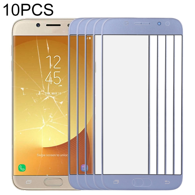 For Samsung Galaxy J7 (2017) / J730 10pcs Front Screen Outer Glass Lens , For Samsung Galaxy J7 (2017)