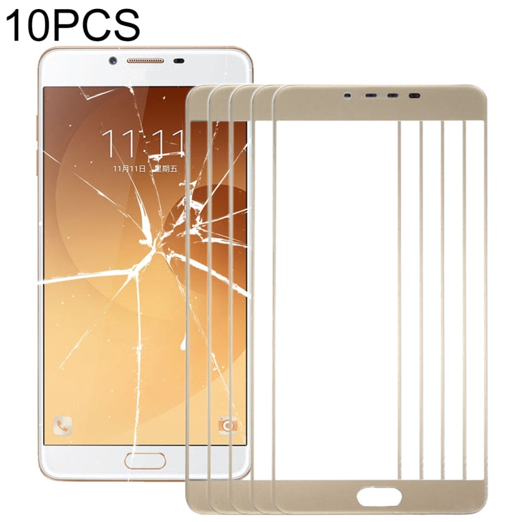 For Samsung Galaxy C9 Pro / C900 10pcs Front Screen Outer Glass Lens , For Samsung Galaxy C9 Pro