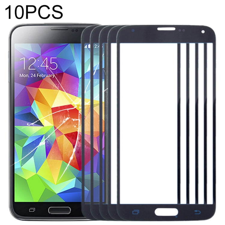 For Samsung Galaxy S5 / G900 10pcs Front Screen Outer Glass Lens