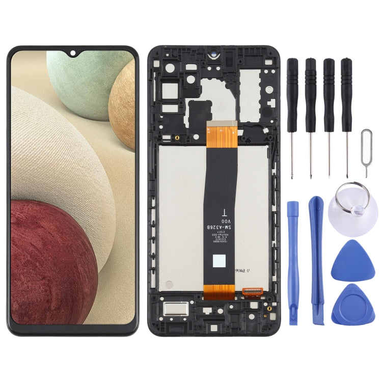 Original LCD Screen and Digitizer Full Assembly with Frame for Samsung Galaxy A32 5G SM-A326B, For Samsung Galaxy A32 5G (Original) - BSPART