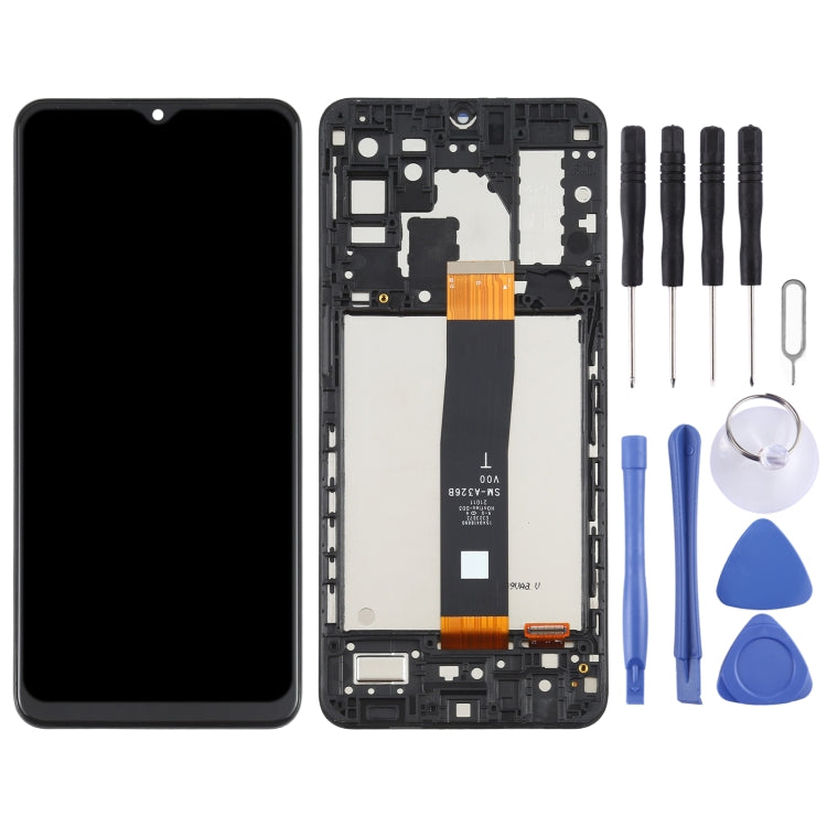 Original LCD Screen and Digitizer Full Assembly with Frame for Samsung Galaxy A32 5G SM-A326B, For Samsung Galaxy A32 5G (Original) - BSPART