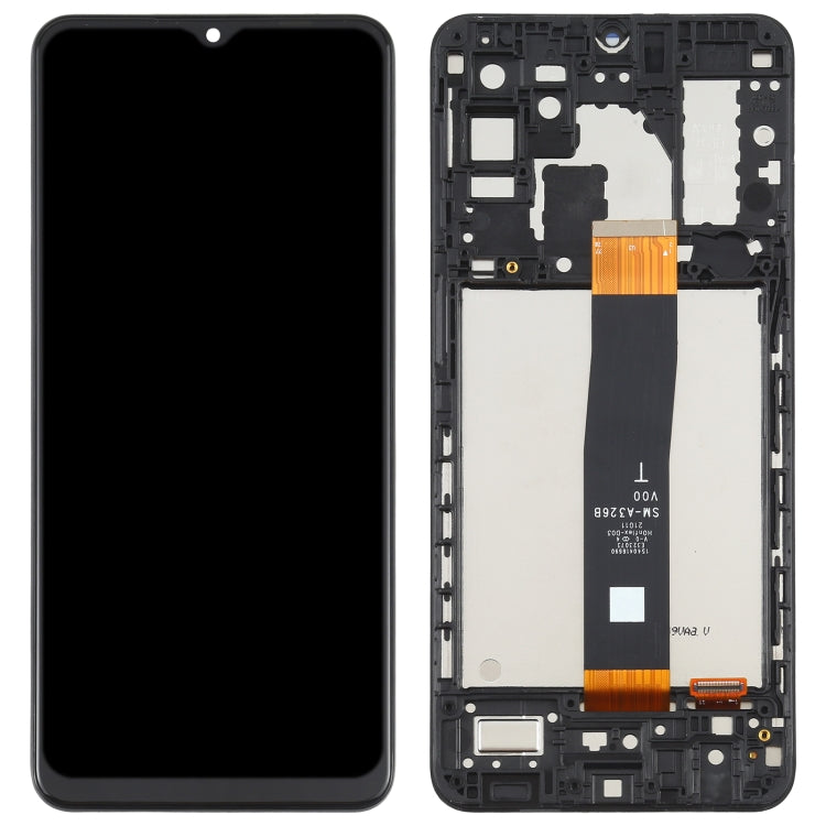 Original LCD Screen and Digitizer Full Assembly with Frame for Samsung Galaxy A32 5G SM-A326B, For Samsung Galaxy A32 5G (Original) - BSPART