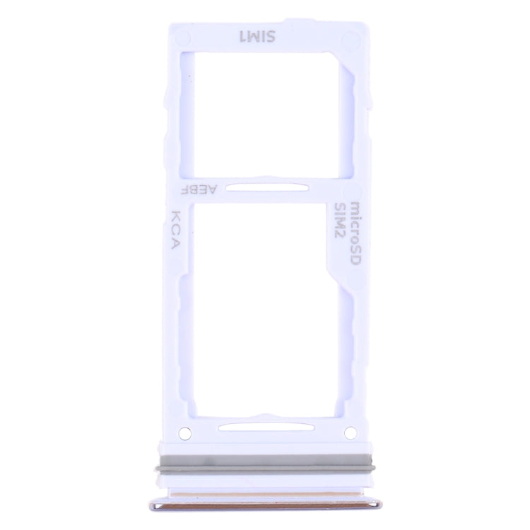 For Samsung Galaxy A52 SM-A525 SIM Card Tray + SIM Card Tray / Micro SD Card Tray