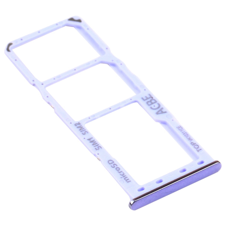 For Samsung Galaxy A32 SM-A325 SIM Card Tray + SIM Card Tray + Micro SD Card Tray, For Samsung Galaxy A32