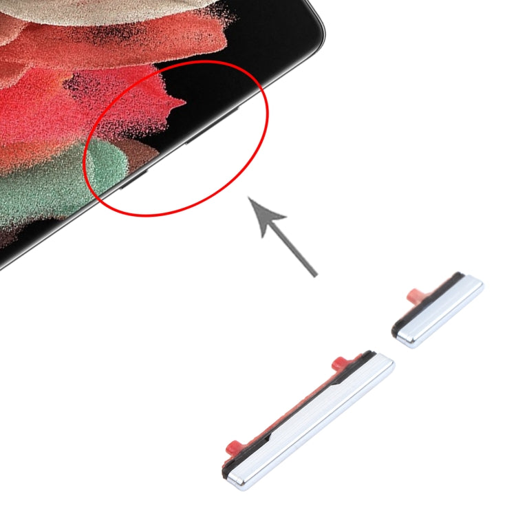 For Samsung Galaxy S21 Ultra 5G Power Button and Volume Control Button, For Samsung Galaxy S21 Ultra 5G