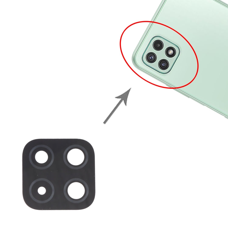 10 lentes de cámara trasera para Samsung Galaxy A22 5G SM-A226