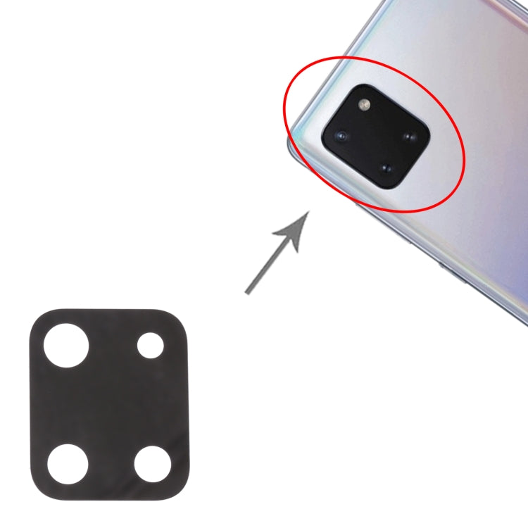For Samsung Galaxy Note10 Lite SM-N770 10pcs Back Camera Lens, For Samsung Galaxy Note10 Lite - BSPART