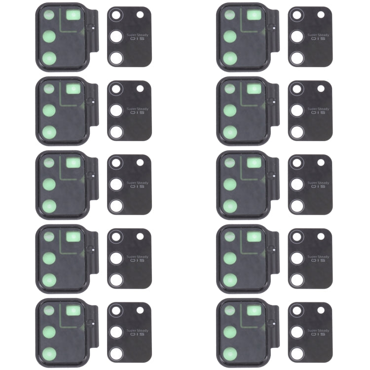 For Samsung Galaxy S10 Lite SM-G770 10pcs Camera Lens Cover, For Samsung Galaxy S10 Lite - BSPART